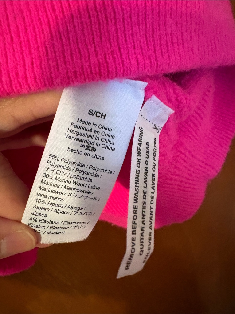 J.Crew Women's Crewneck Sweater in Vibrant Pink - Picture 6 of 6